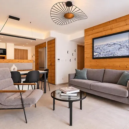 Large New Duplex, 10 People Mountain View & Terrace * La Plagne